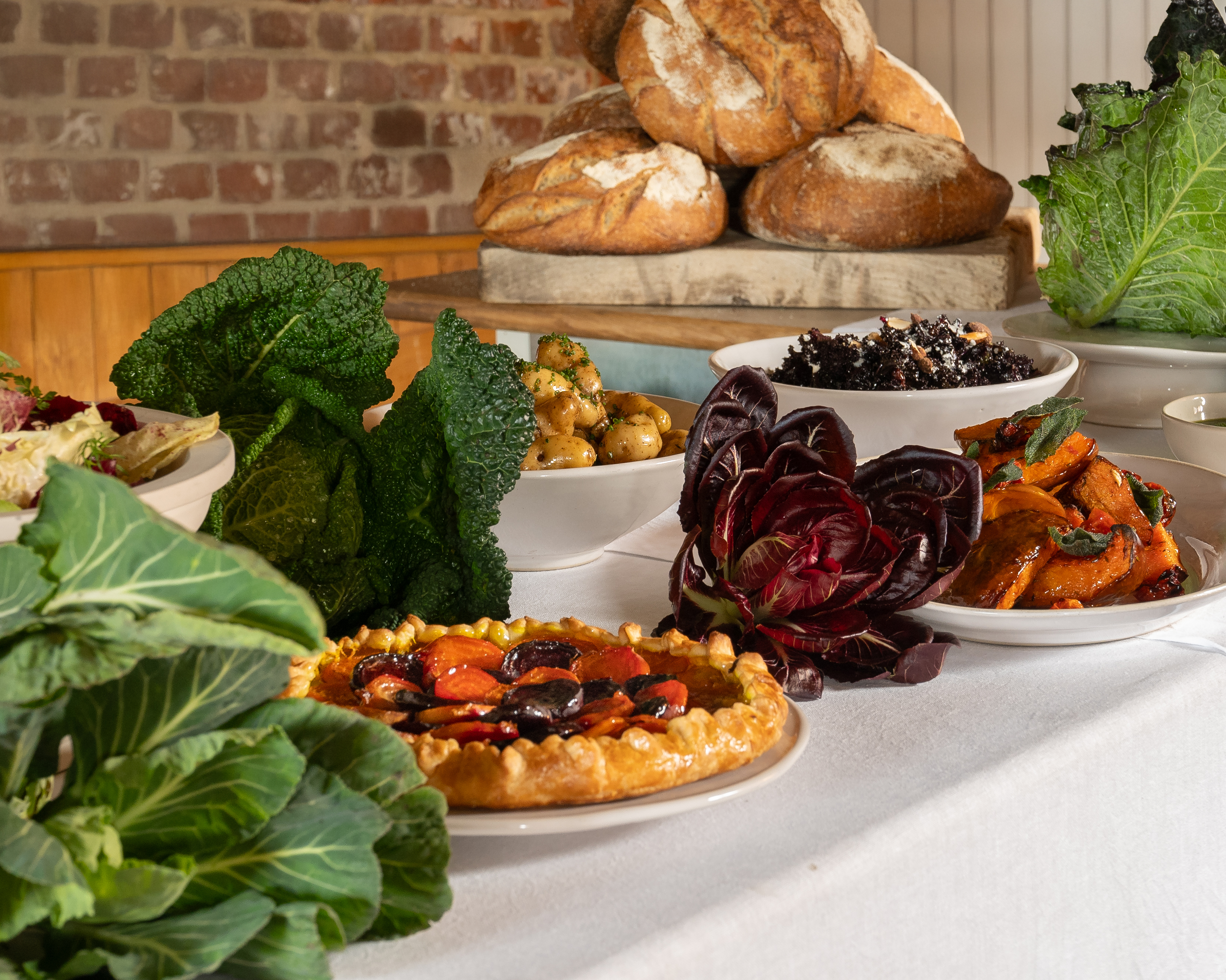 Sunday Supper Table Savoury Course 1